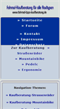 Mobile Screenshot of fahrrad-tipps-kaufberatung.de